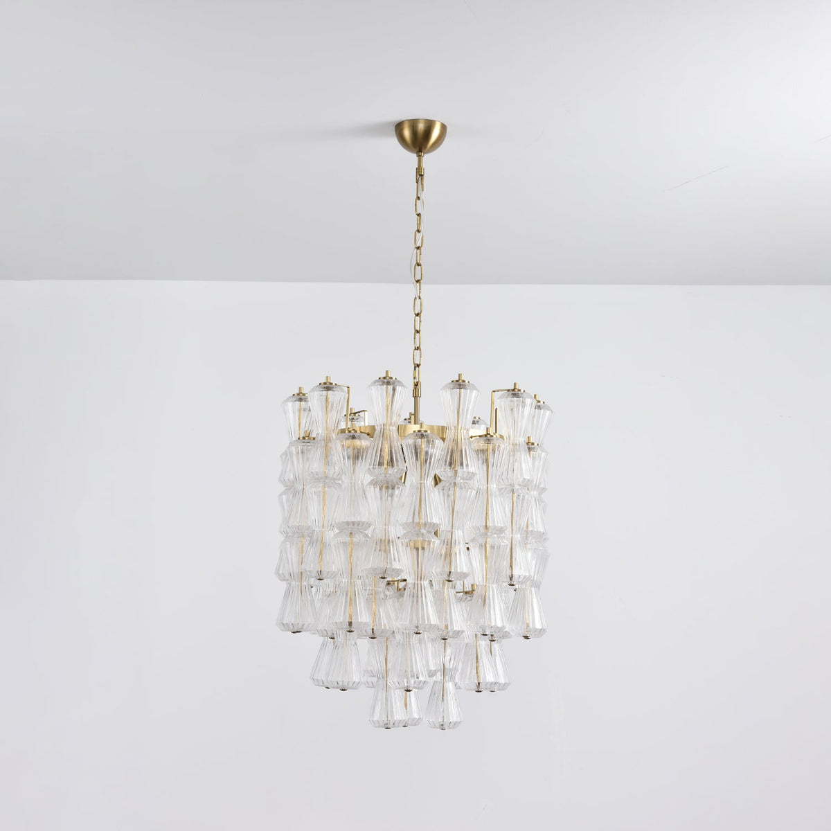 Deneleth Glass Chandelier-Moonnatur