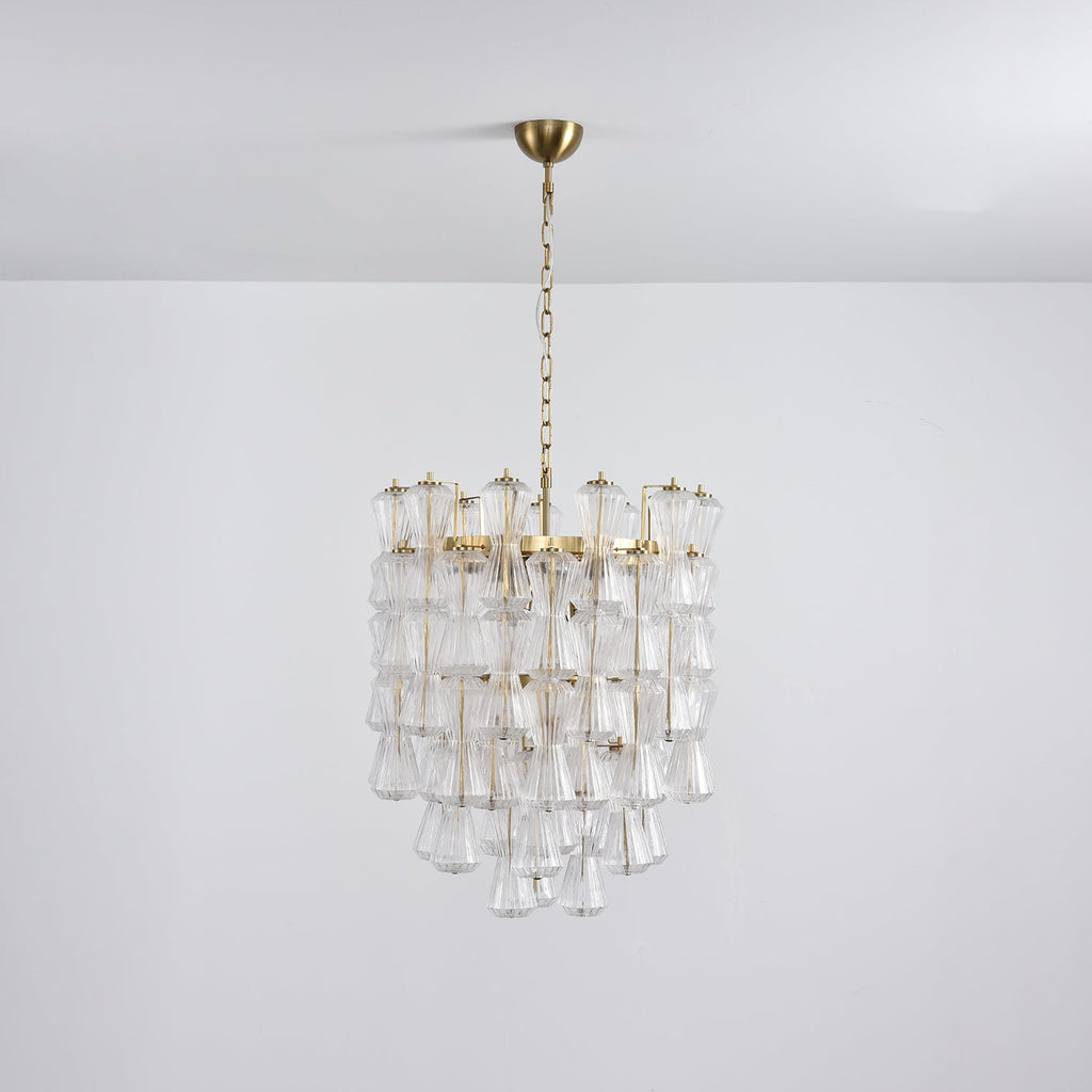 Deneleth Glass Chandelier-Moonnatur