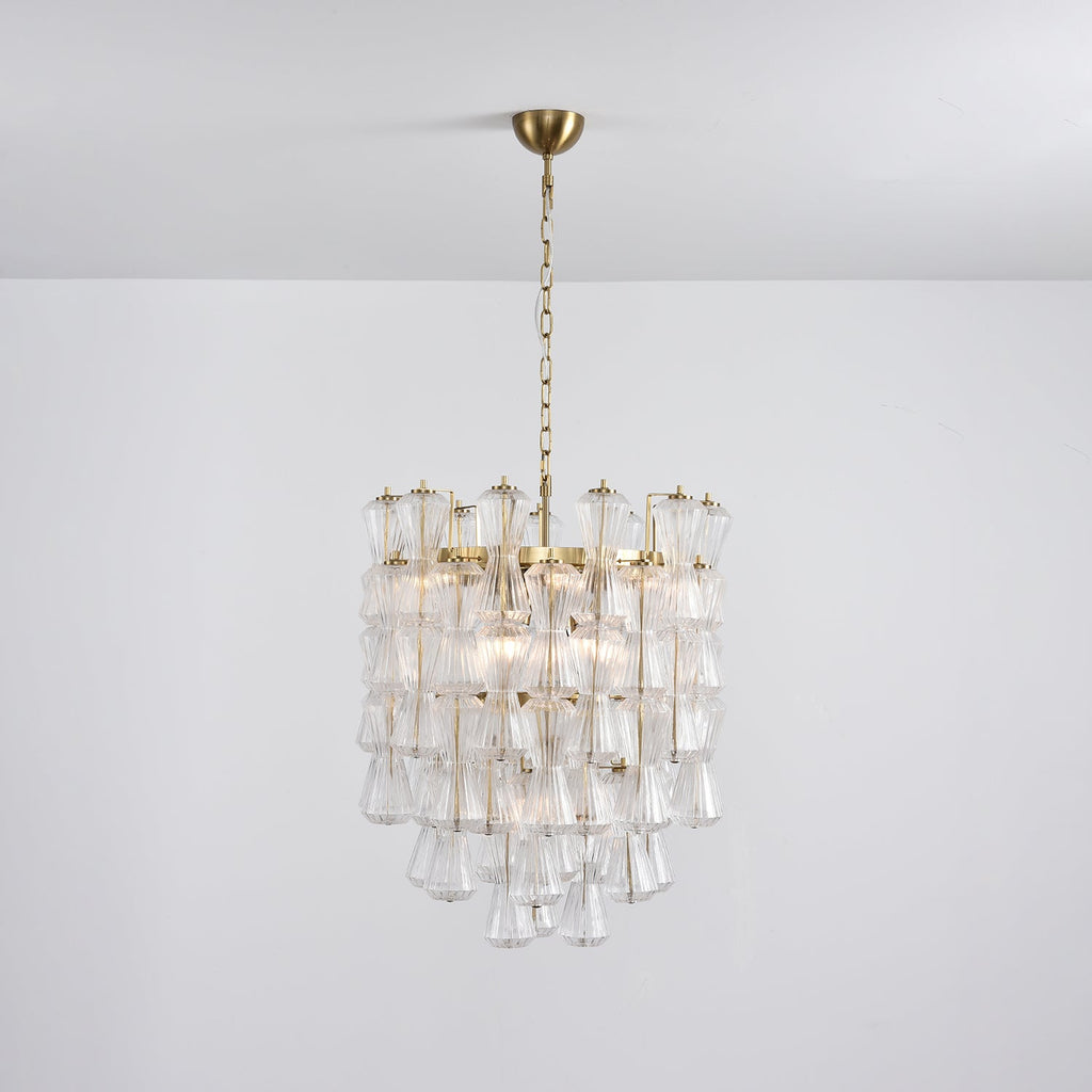 Deneleth Glass Chandelier-Moonnatur