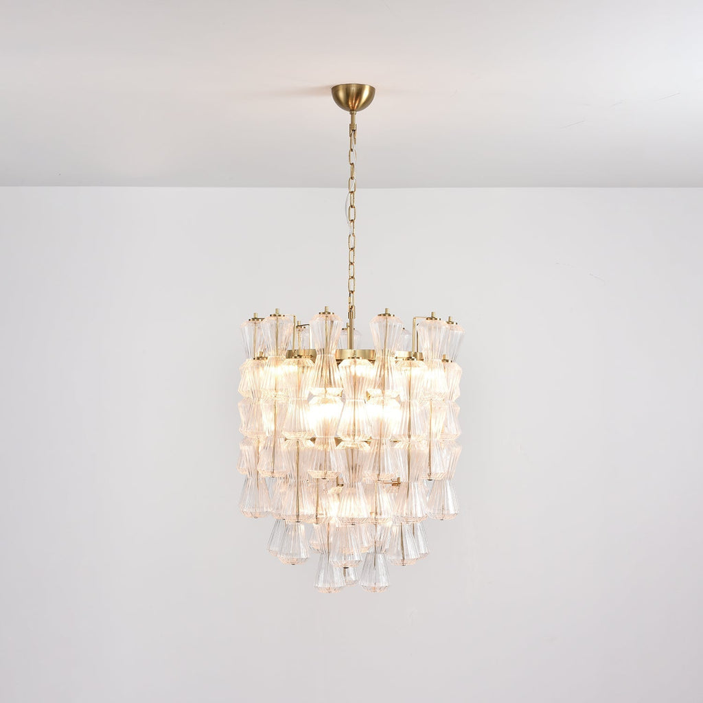 Deneleth Glass Chandelier-Moonnatur