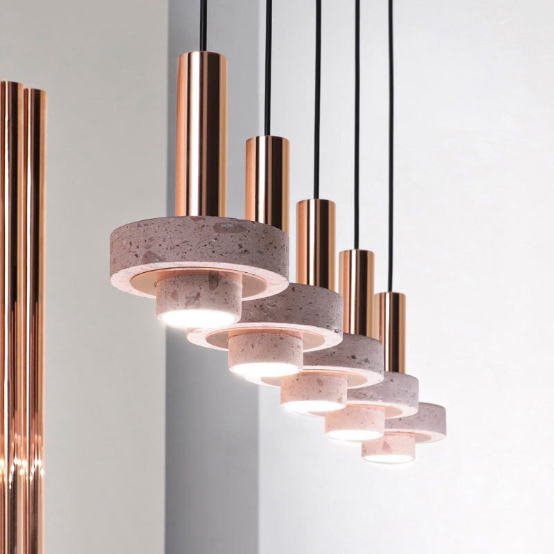 Dorrenhaven Stone Pendant Light-Moonnatur