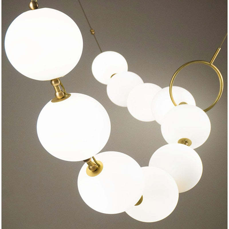 Kenrenelle Acrylic Pendant Light-Moonnatur