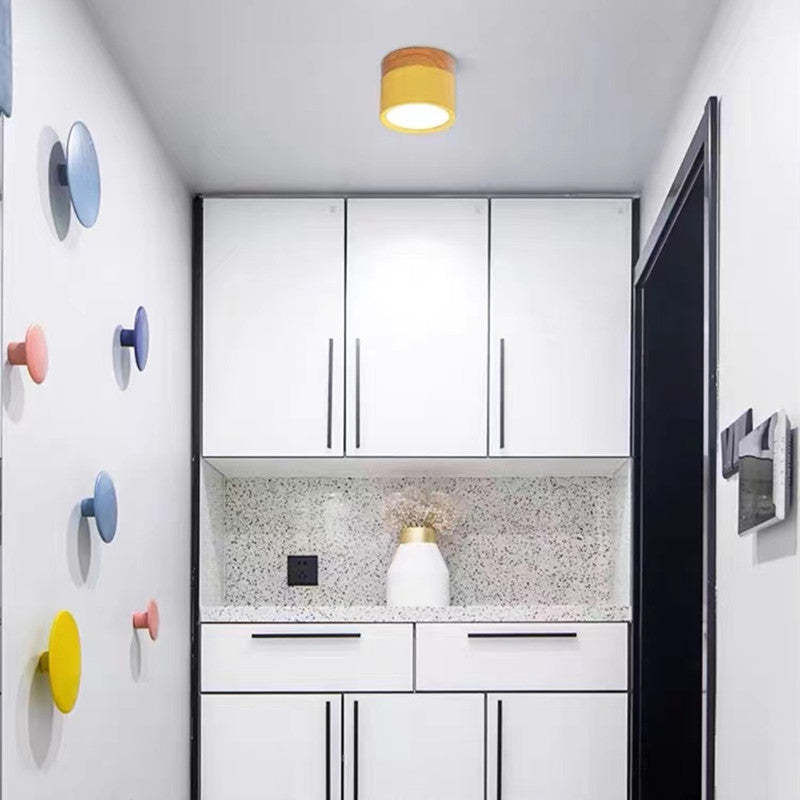 Jojo Cylindrical Flush Mount Ceiling Light - Neutralighting