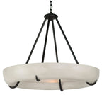 Woldenheath Alabaster Pendant Light-Moonnatur