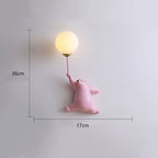Morrelhaven Resin Wall Light-Moonnatur