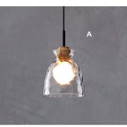 Langrenlyn Glass Pendant Light-Moonnatur