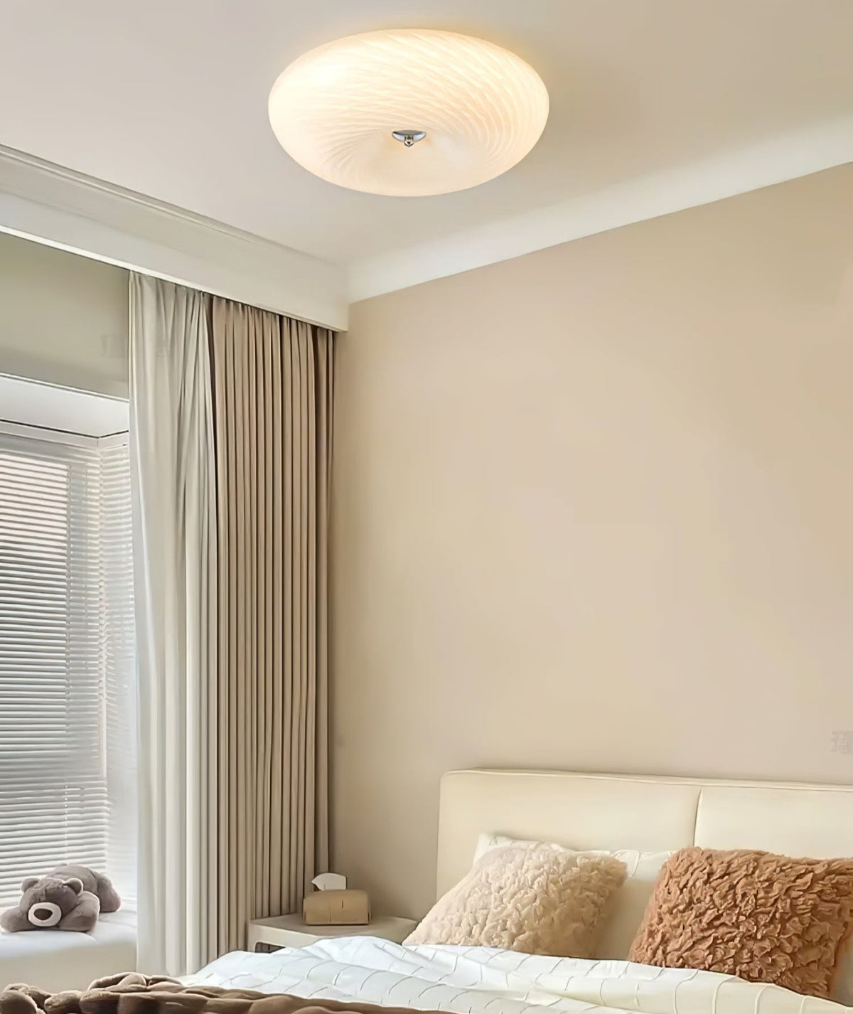 Sivora Glass Ceiling Light-Moonnatur