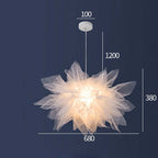 Laderwynne Fabric Pendant Light-Moonnatur