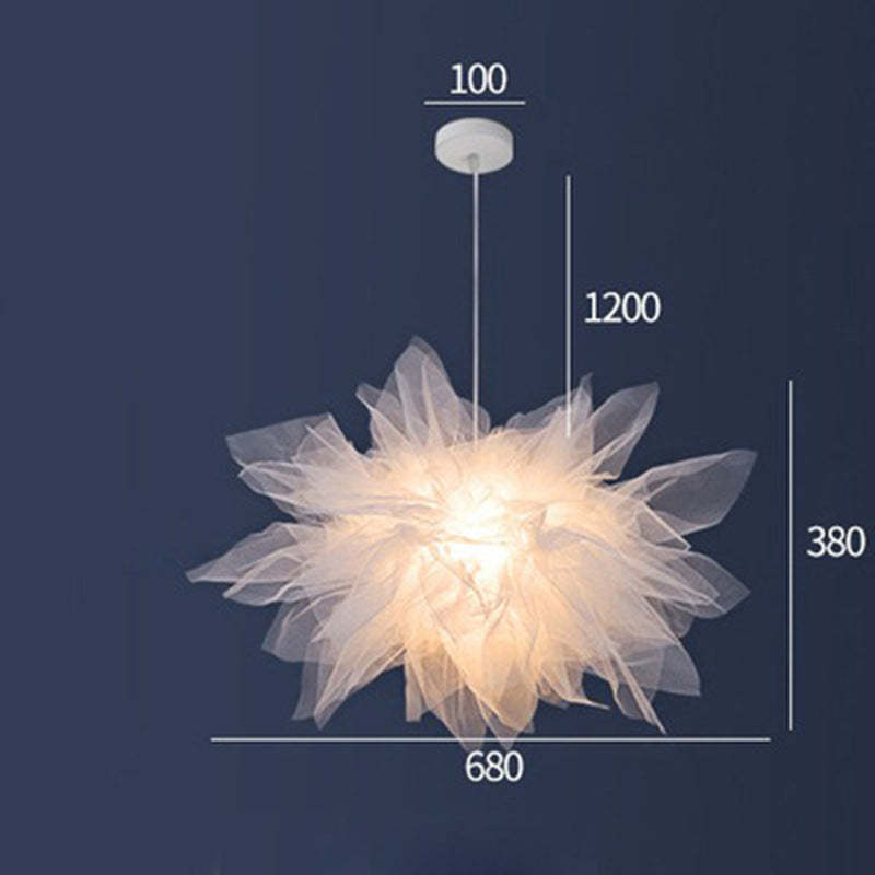 Laderwynne Fabric Pendant Light-Moonnatur