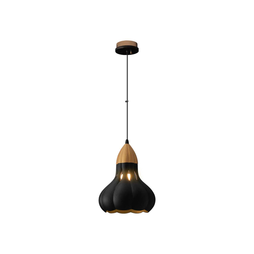 Lavenis Wood Pendant Light-Moonnatur