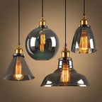 Wardenorie Glass Pendant Light-Moonnatur