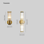Brenelwyn Glass Wall Light-Moonnatur