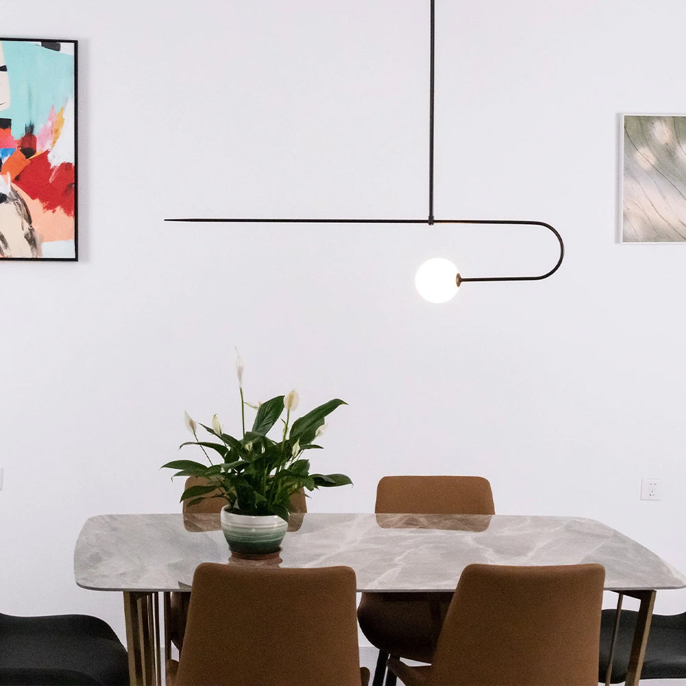 Kilvenlyn Metal Pendant Light-Moonnatur