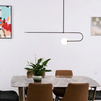 Kilvenlyn Metal Pendant Light-Moonnatur
