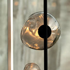 Wardenena Glass Floor Lamp-Moonnatur