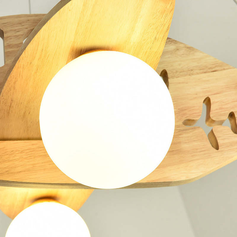 Fendelden Wood Pendant Light-Moonnatur