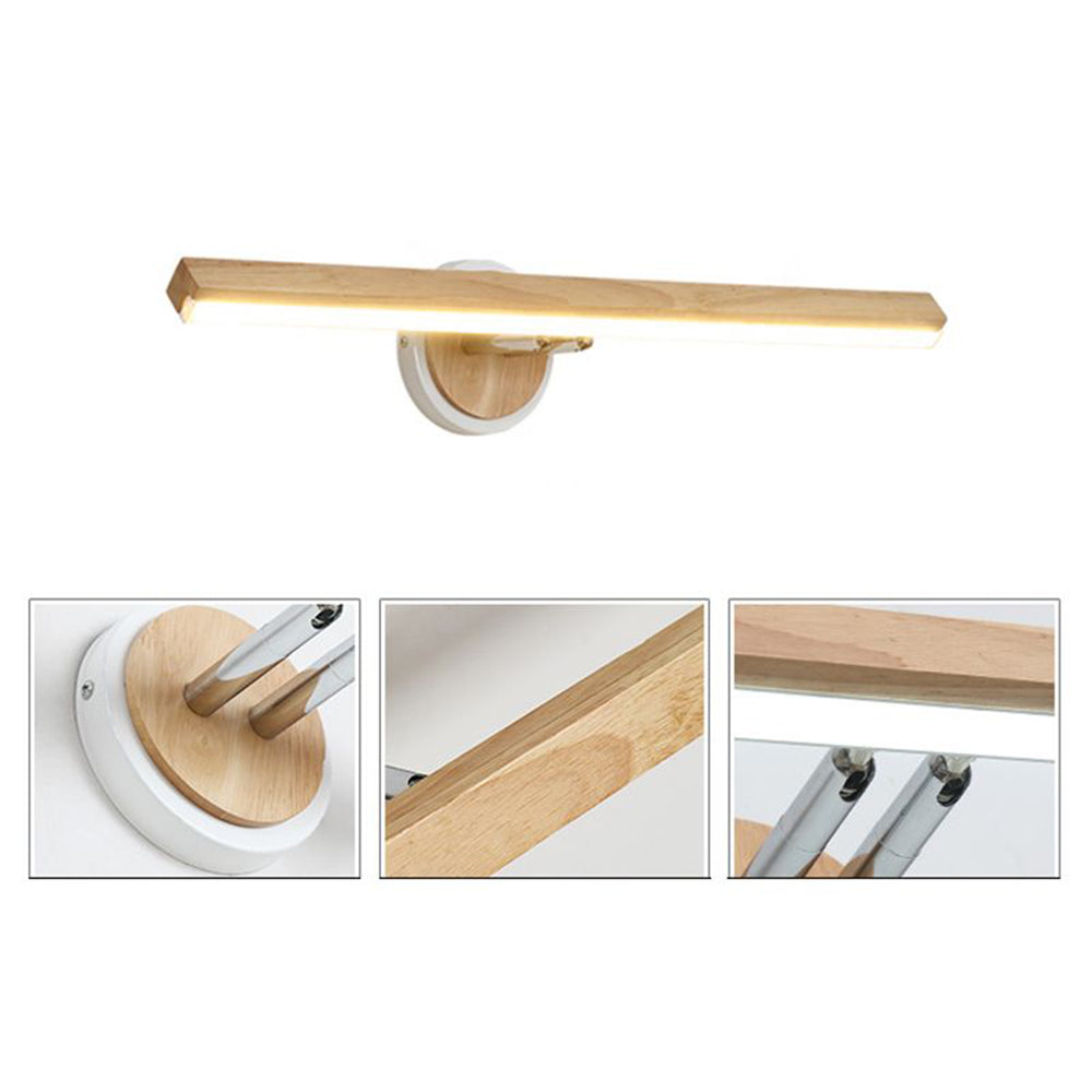 Finverholm Wood Wall Light-Moonnatur