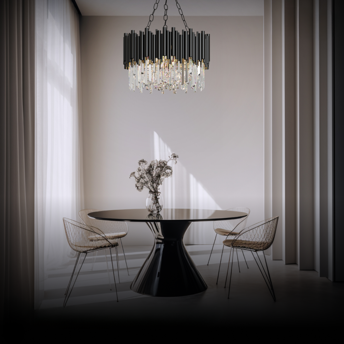 Fendelhaven Crystal Chandelier-Moonnatur