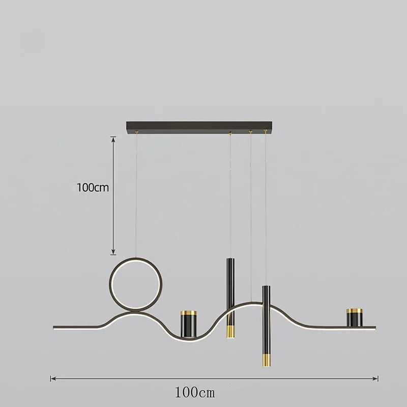 Haldelash Metal Pendant Light-Moonnatur