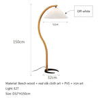 Ambelorie Fabric Floor Lamp-Moonnatur