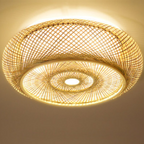 Lindelenelle Rattan Ceiling Light-Moonnatur