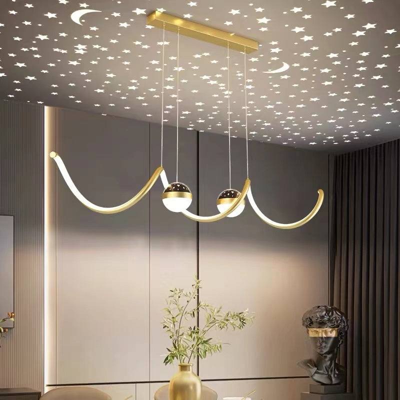 Faldencove Metal Pendant Light-Moonnatur