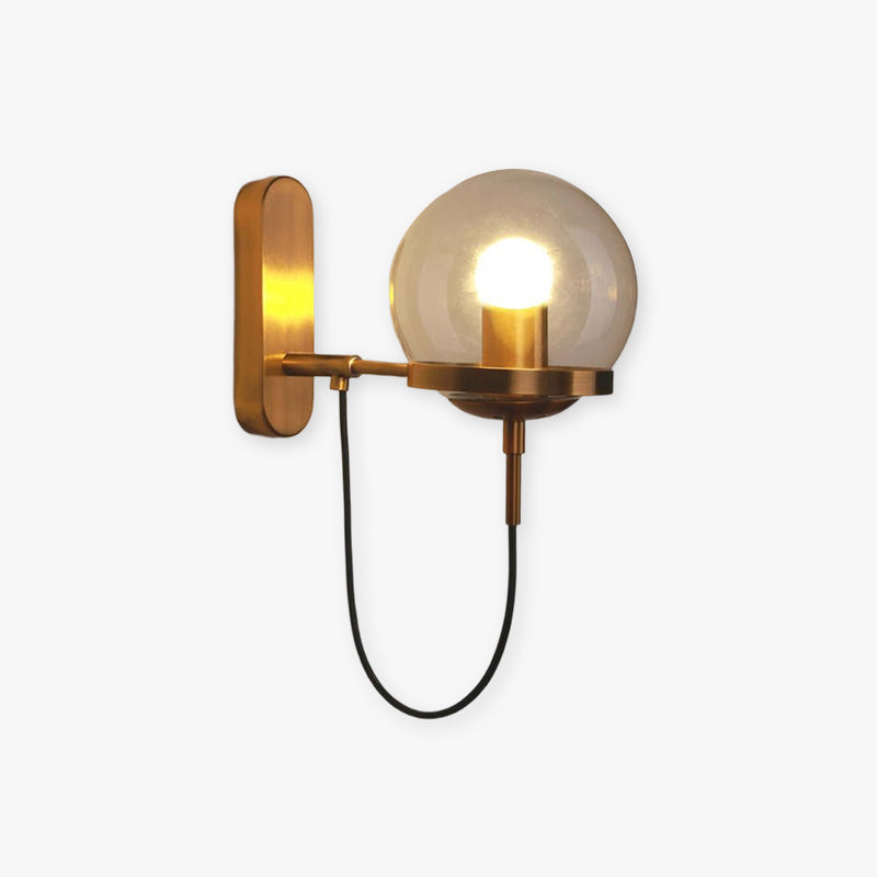 Sorrelhill Glass Wall Light-Moonnatur