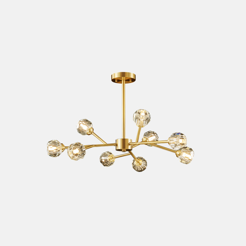 Finverley Crystal Pendant Light-Moonnatur