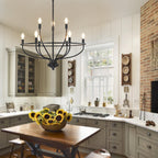 Brevenoria Metal Chandelier-Moonnatur
