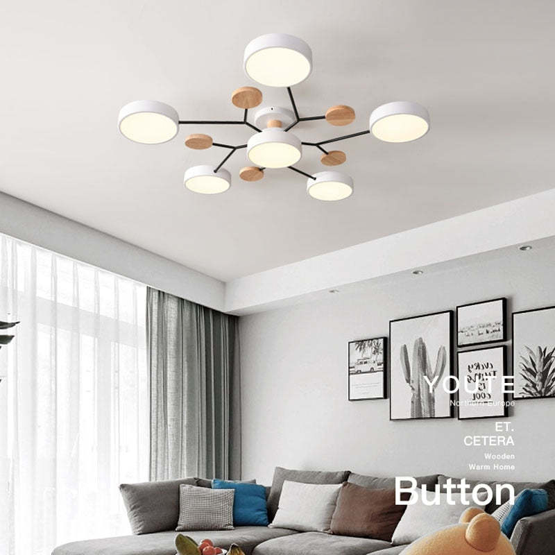 Ulvenelia Acrylic Ceiling Light-Moonnatur