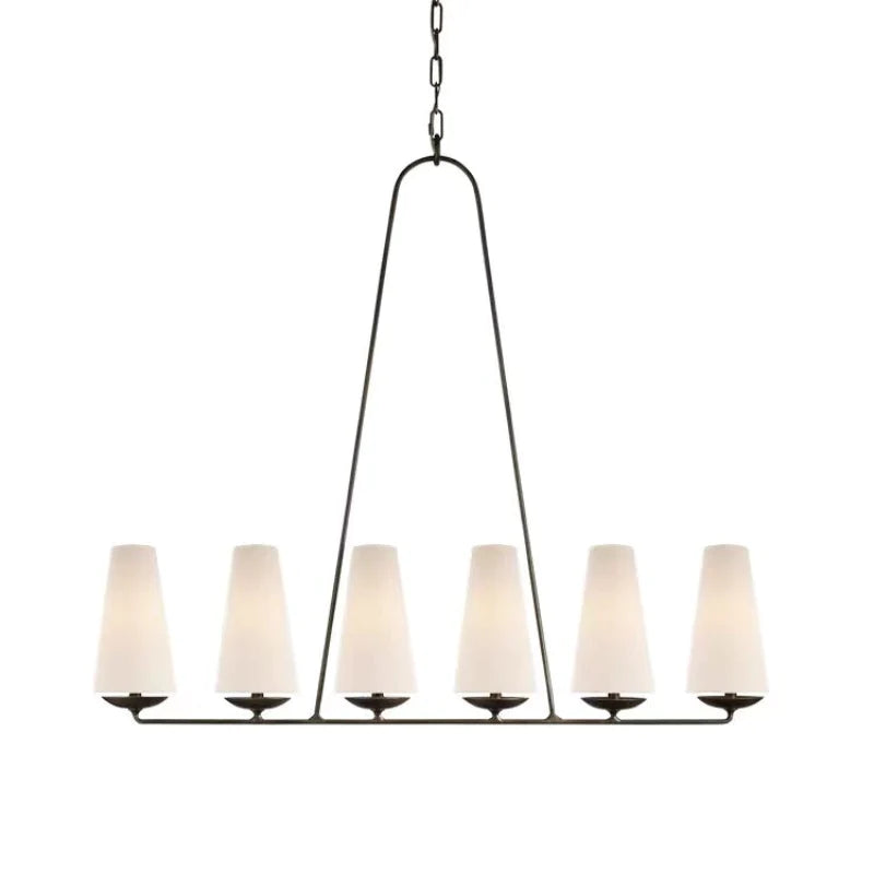 Baldenena Fabric Chandelier-Moonnatur