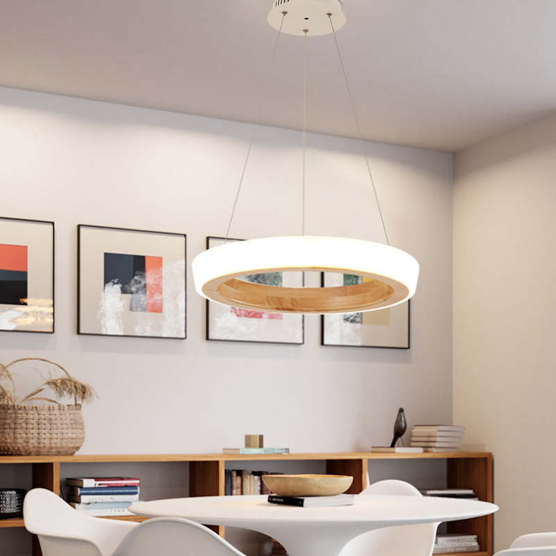 Cavenevia Wood Pendant Light-Moonnatur