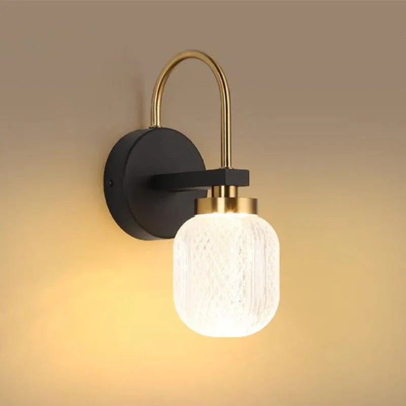 Ardo Modern Metal/Acrylic Wall Lamp, 2 Style - Neutralighting
