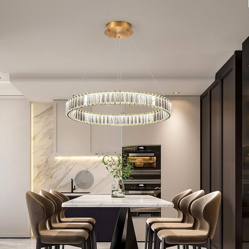 Elsenholm Crystal Pendant Light-Moonnatur