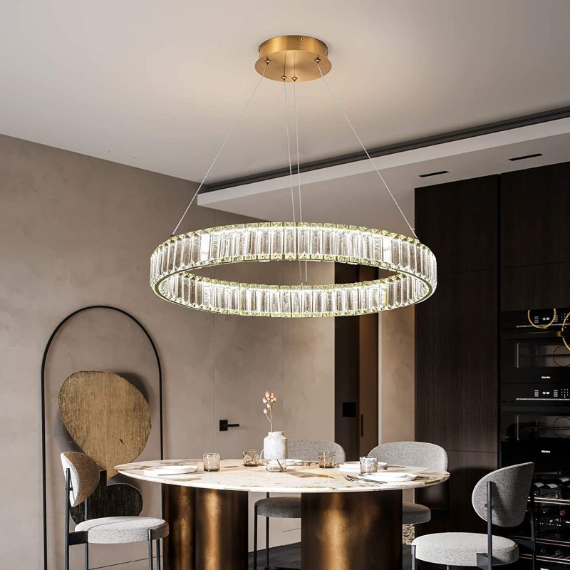 Elsenholm Crystal Pendant Light-Moonnatur