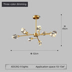 Auberwynne Crystal Chandelier-Moonnatur