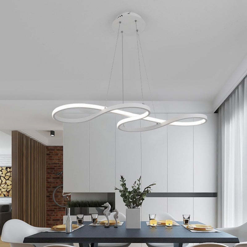 Durell Musical Note Pendant Light, Black & Gold - Neutralighting