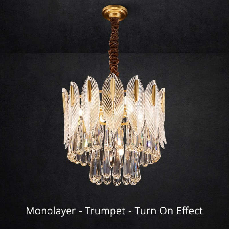 Brevenenis Crystal Chandelier-Moonnatur