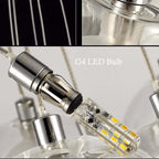 Lathenlynne Glass Pendant Light-Moonnatur