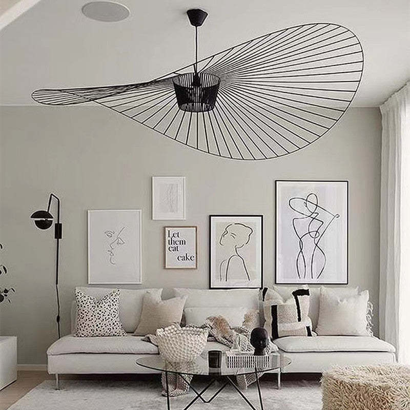 Selvenash Fabric Pendant Light-Moonnatur