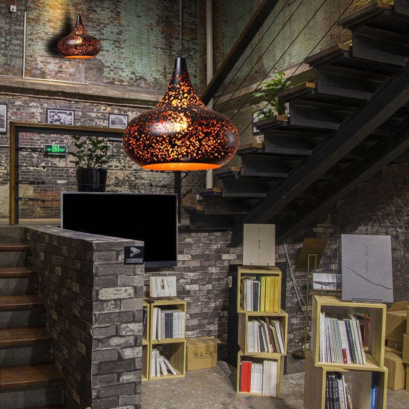 Keldeliel Metal Pendant Light-Moonnatur