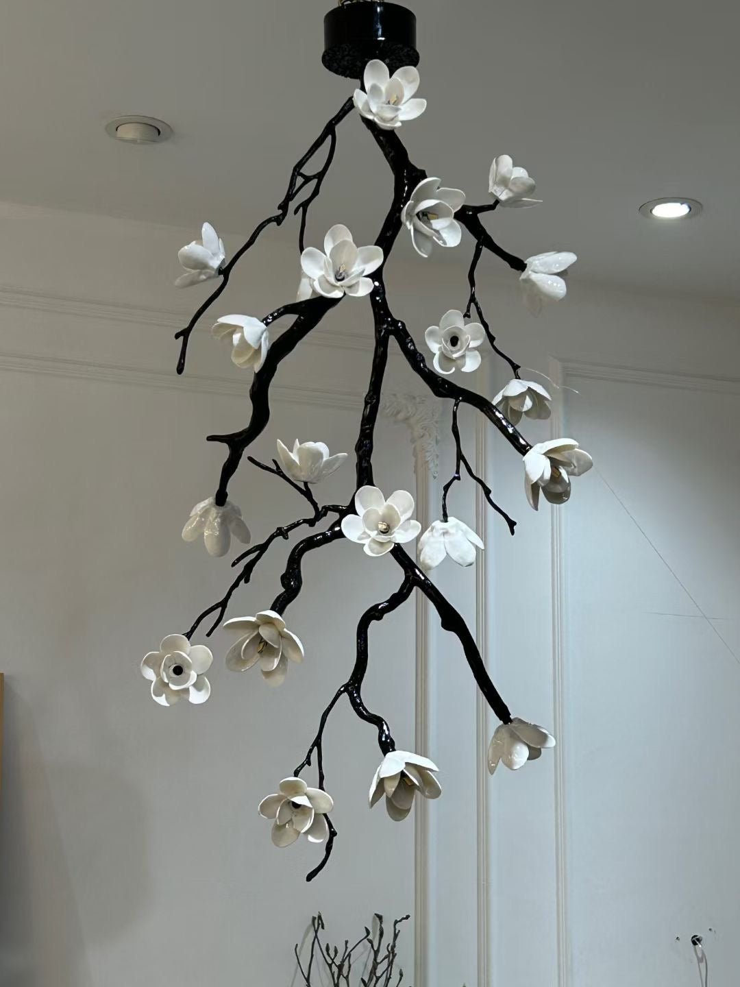 Verrenella Ceramic Chandelier-Moonnatur