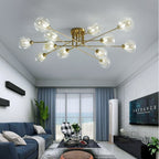 Inverrose Glass Chandelier-Moonnatur