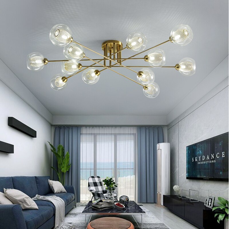 Inverrose Glass Chandelier-Moonnatur