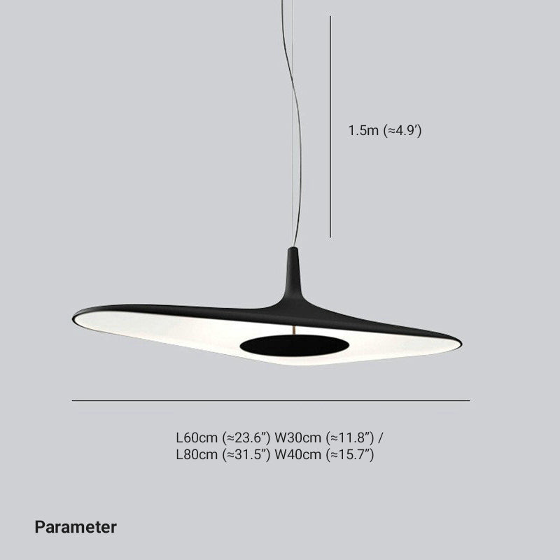 Cumberhaven Resin Pendant Light-Moonnatur