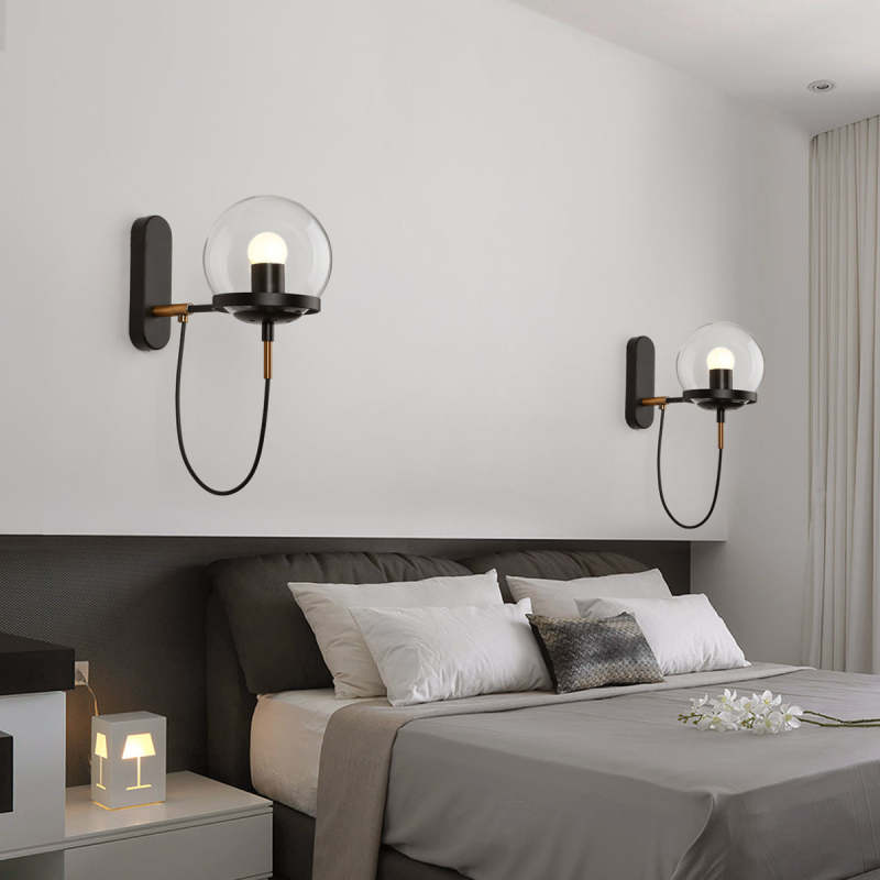 Sorrelhill Glass Wall Light-Moonnatur