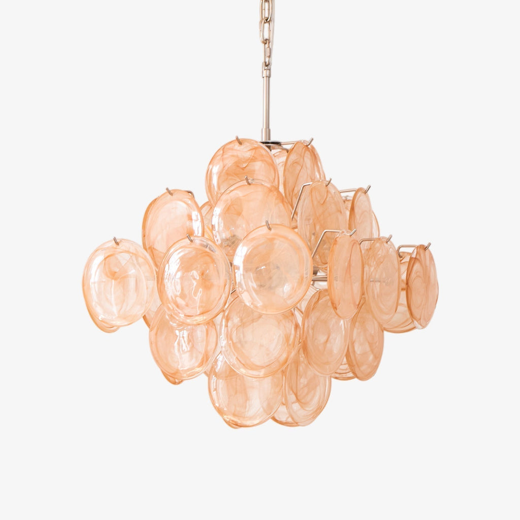 Tildeneris Glass Chandelier-Moonnatur