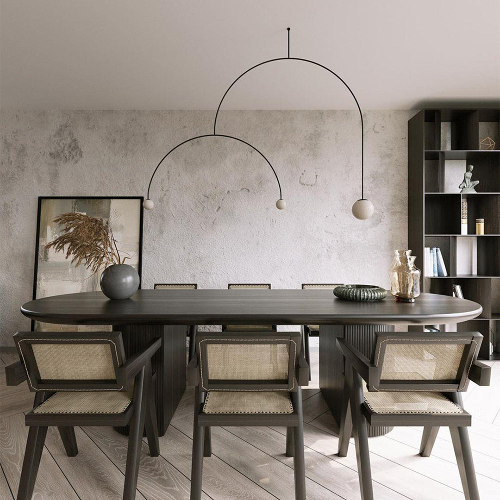 Kilvenlyn Metal Pendant Light-Moonnatur