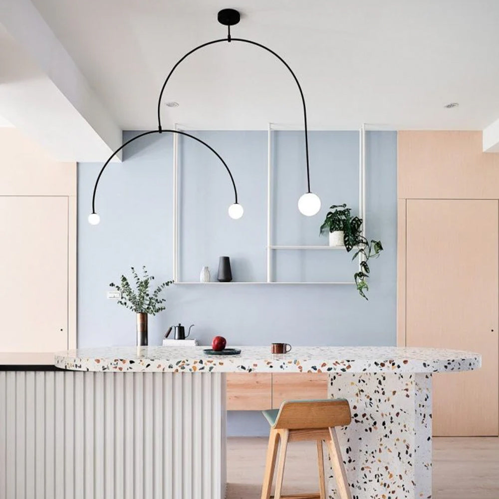 Kilvenlyn Metal Pendant Light-Moonnatur