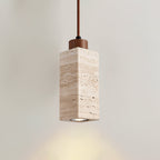 Ambelholm Travertine Pendant Light-Moonnatur